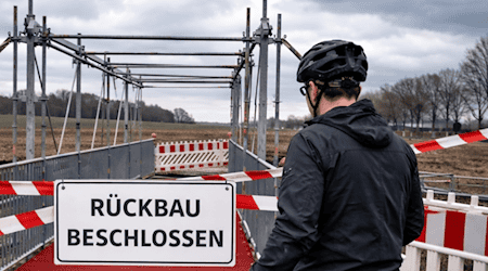 Behelfsbrücke bei Friedland: Jetzt fliegt der Behörden-Streit auf