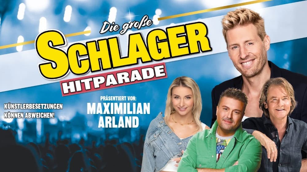 In diesem Jahr präsentiert sich das Erfolgsformat mit einer ganz besonderen Gästeliste und einem neuen Gastgeber. Plakat Veranstalter