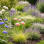 Nachhaltigkeit und Klimafreundlichkeit stehen bei den Blühtrends 2026 im Fokus. Foto: KI generiert