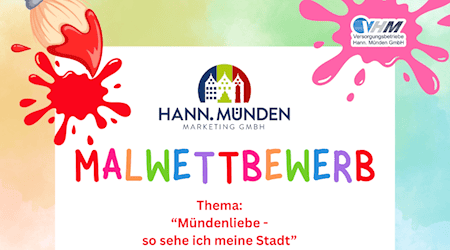 Malwettbewerb Hann. Münden: Jetzt mitmachen & gewinnen! Plakat Veranstalter
