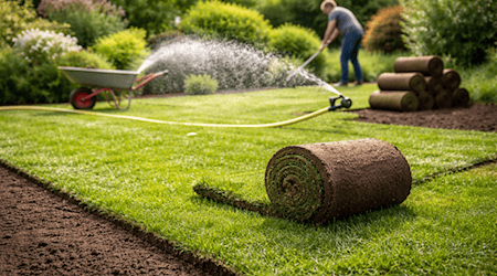 Rollrasen: Schnelles Grün für guten Start in die Gartensaison