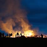Osterfeuer in der Region. Foto: pixabay