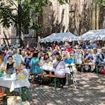 Sehr beliebt: Rund 800 Besucherinnen und Besucher verzeichnete das Göttinger Bürgerfrühstück in den vergangenen Jahren. Foto Bürgerstiftung Göttingen 