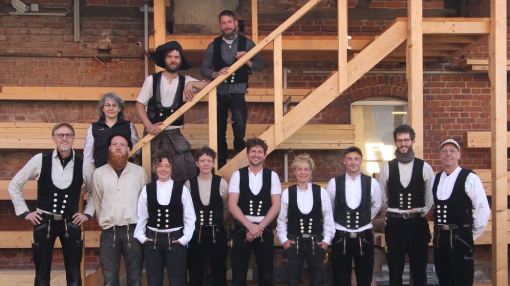 Das Team von Holzwerkenergie. 