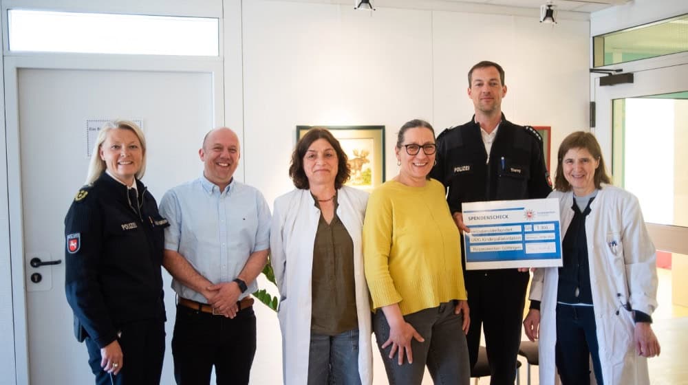 Polizeidirektion Göttingen spendet 1.300 Euro 