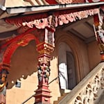 Die kunstvolle Barocktreppe am Duderstädter Rathaus (ny)