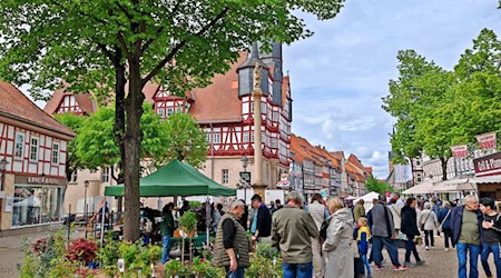 Duderstädter Gartenmarkt in der historischen Altstadt