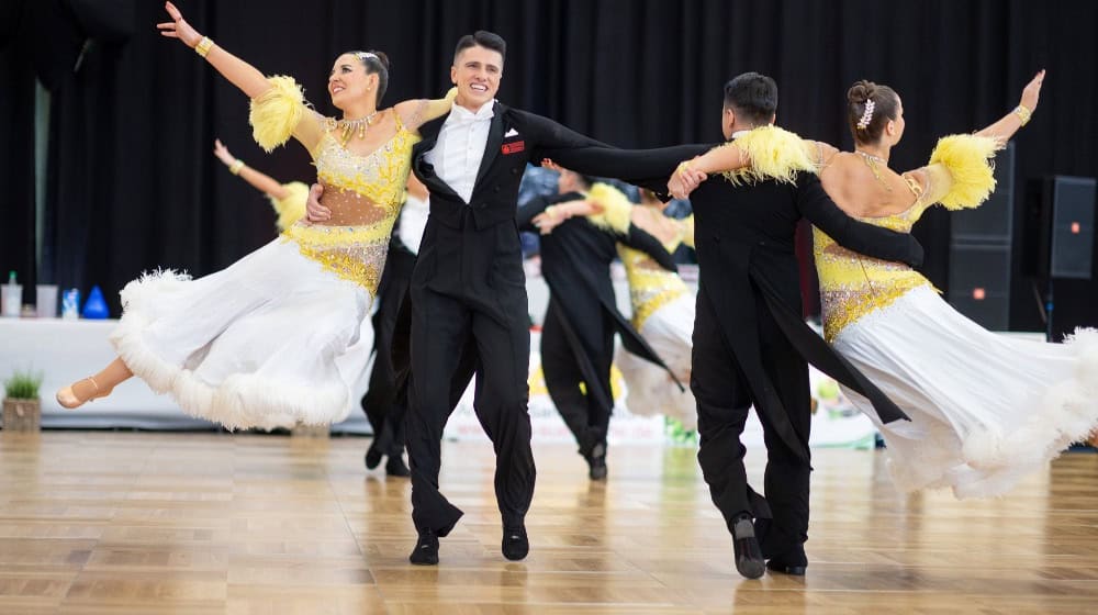Das A-Tanzteam des ASC Göttingen beim Aufstiegsturnier in die 1. Bundesliga. Foto: ASC Tanzteam