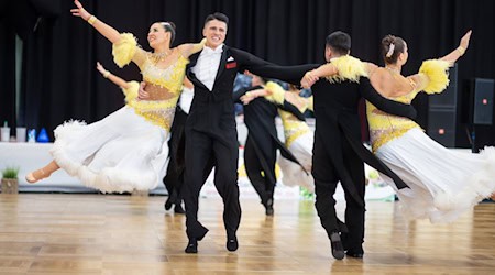 Das A-Tanzteam des ASC Göttingen beim Aufstiegsturnier in die 1. Bundesliga. Foto: ASC Tanzteam