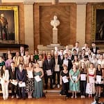 Die Absolvierenden aus dem Wintersemester 2025/26 sowie des Sommersemesters 2026 der HAWK-Fakultät Ingenieurwissenschaften und Gesundheit. Göttingen (Foto: HAWK/Franz Bischof)