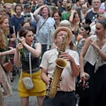 Tolle Stimmung an der Nacht der Kultur in der Göttinger Innenstadt. Fotos GMG