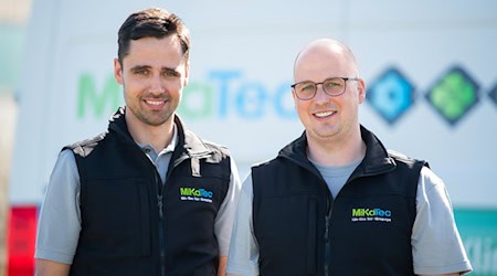 Mikatec ist ein Zwei-Mann-Betrieb mit direkter persönlicher Kundenbetreuung: Andreas Mitze und Christian Kappen.