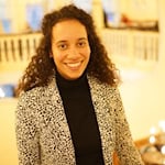 Onyeka Oshionwu geht für die Grünen als Oberbürgermeisterkandidatin in die Kommunalwahl! 2026 in Göttingen. Foto Bernard Marks 