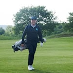 Dirk Beyer hat ein Ziel vor Augen: Der Weltrekord „Die meisten bei einer Radreise aufeinanderfolgend gespielten Golfplätze.“ Foto: Mundus Marketing & Interactive GmbH