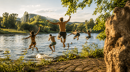 Beim „Big Jump“ am 12. Juli setzen Schwimmerinnen und Schwimmer auf der Weser ein gemeinsames Zeichen für saubere Flüsse und besseren Gewässerschutz.