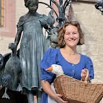 Charleen Florijn ist Göttingens Gänselliesel. Foto GGM