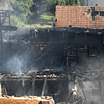 Großbrand bei C. F. Schröder: Abrissarbeiten laufen. Foto: privat