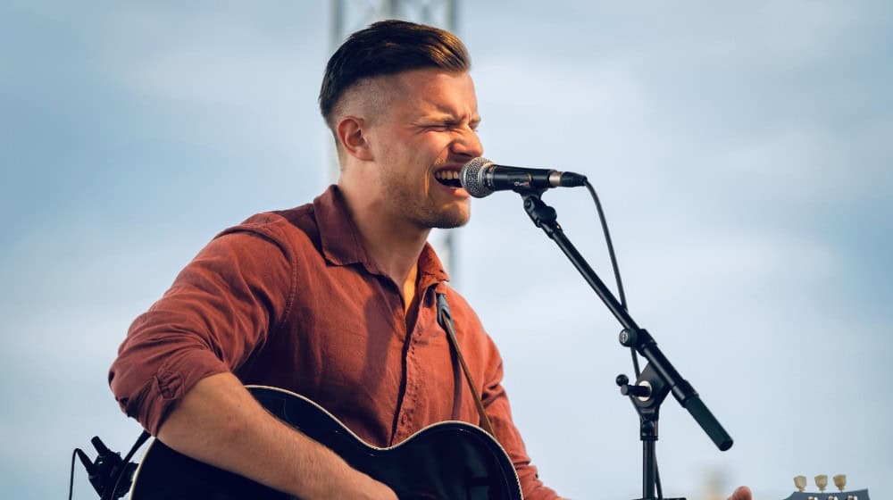In der Mohntenne: Joshua Patron & Band live