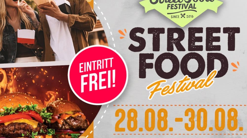 Internationale Spezialitäten, kreative Drinks und entspannte Festivalstimmung: Vom 28. bis 30. August verwandelt sich der Tanzwerder in Hann. Münden in ein Street-Food-Paradies. Foto: Plakat Veranstalter