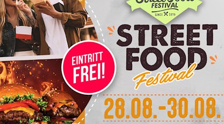 Internationale Spezialitäten, kreative Drinks und entspannte Festivalstimmung: Vom 28. bis 30. August verwandelt sich der Tanzwerder in Hann. Münden in ein Street-Food-Paradies. Foto: Plakat Veranstalter