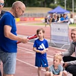 Im Einsatz: Der Vorstandsvorsitzende des ASC Göttingen, Jörg Schnitzerling beim Summer Moves. Fotos ASC