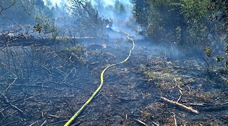 Brand nahe A7. Foto: Stadtverwaltung Hann. Münden