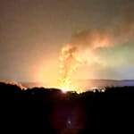 Mutmaßlicher Brand auf C.-F.-Schröder-Gelände in Hann. Münden. Foto: mit freundlicher Genehmigung von Sandra Engelbrecht