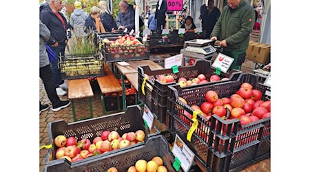 Publikumsmagnet: Duderstädter Apfel- und Birnenmarkt (ny)