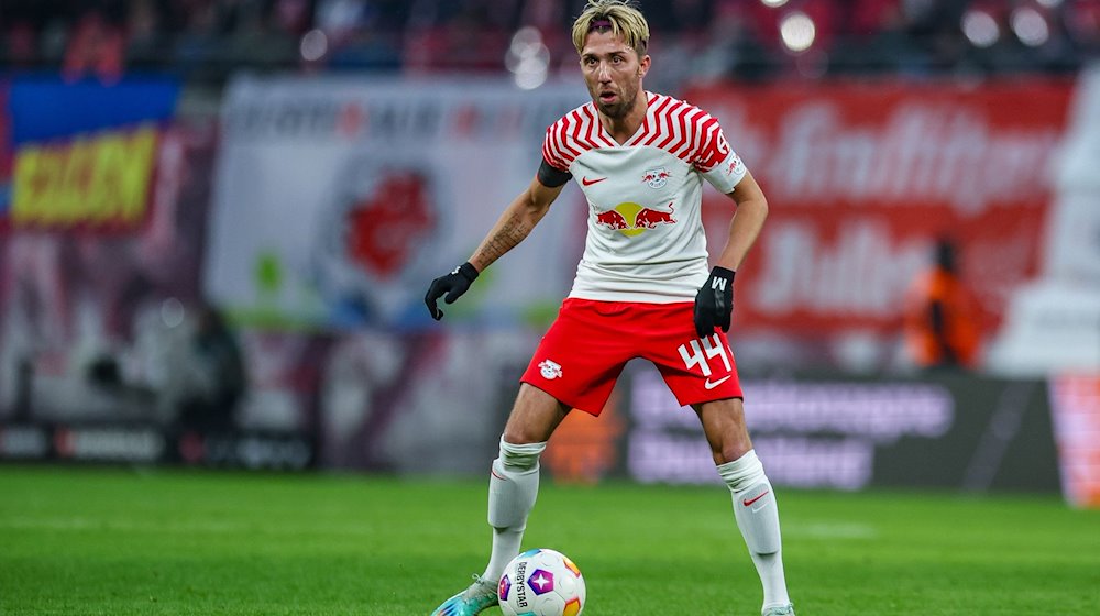 Leipzigs Spieler Kevin Kampl am Ball. / Foto: Jan Woitas/dpa
