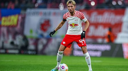 Leipzigs Spieler Kevin Kampl am Ball. / Foto: Jan Woitas/dpa