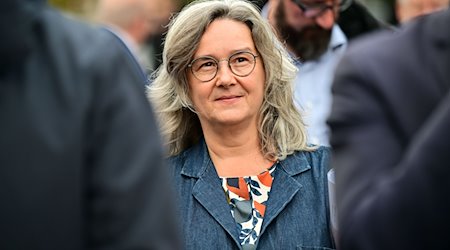 Heike Werner (Die Linke), Thüringer Ministerin für Arbeit, Soziales, Gesundheit Frauen und Familie. / Foto: Martin Schutt/dpa