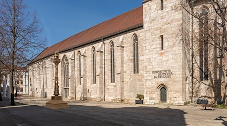 Die Fotomontage zeigt, wie ein geplantes Denkmal zum Bauernkrieg nach einem Entwurf von Albrecht Dürer aussehen könnte. / Foto: Christian Habel/Freundeskreis der Mühlhäuser Museen/dpa