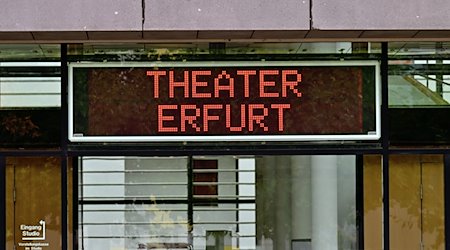 Das Theater Erfurt am Theaterplatz. / Foto: Martin Schutt/dpa