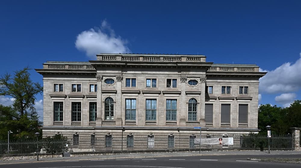 Das Goethe- und Schiller-Archiv steht in Weimar. / Foto: Martin Schutt/dpa