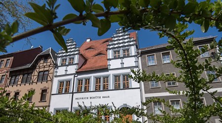 Blick auf das Heinrich-Schütz-Haus in Weißenfels. / Foto: Hendrik Schmidt/dpa-Zentralbild/dpa