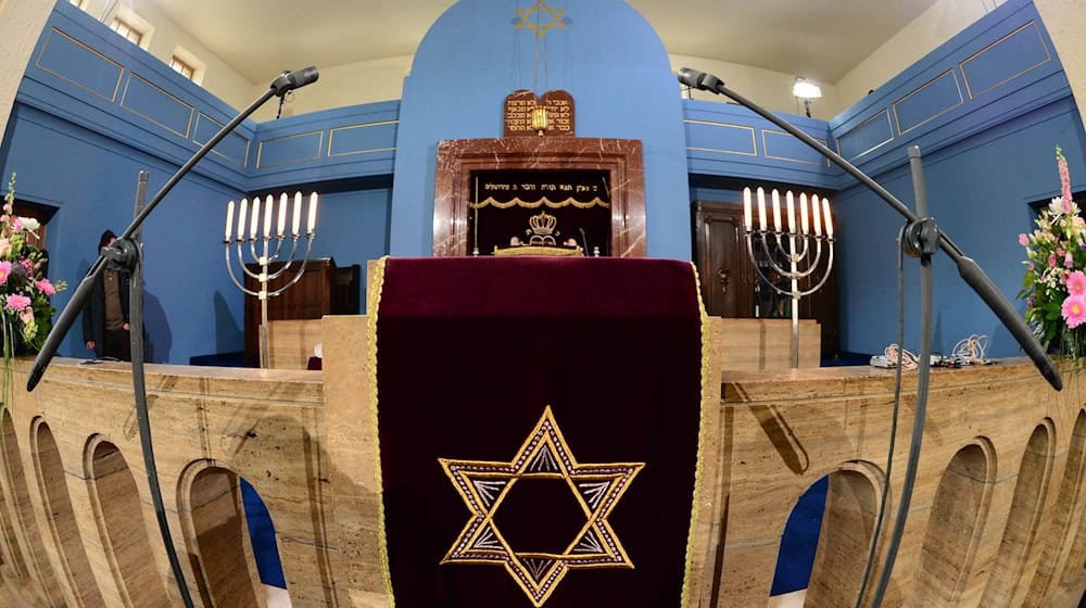 Ein Blick in die Neue Synagoge in Erfurt. / Foto: Martin Schutt/dpa-Zentralbild/dpa