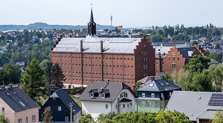 Das einstige Burgareal diente ab 1864 als Gefängnis. / Foto: Hendrik Schmidt/dpa