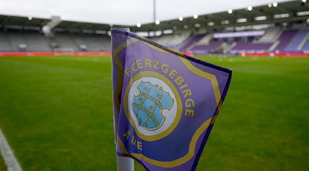 Der FC Erzgebirge Aue gewann ein besonderes Testspiel. / Foto: Robert Michael/dpa-Zentralbild/dpa