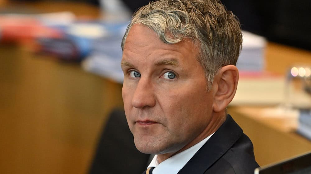 Erneut ist die Immunität von Thüringens AfD-Chef Höcke aufgehoben worden. (Archivbild) / Foto: Martin Schutt/dpa