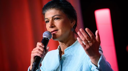 Sahra Wagenknecht verfolgt große Ziele bei den Landtagswahlen in Sachsen und Thüringen. (Foto: Archiv) / Foto: Bernd von Jutrczenka/dpa