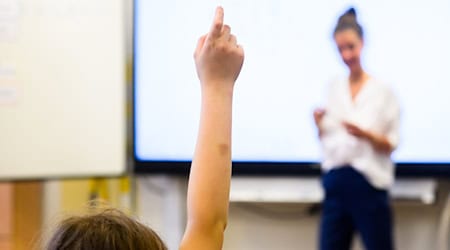 Thüringen Bildungssystem bekommt von der wirtschaftsnahen Initiative Neue Marktwirtschaft erneut gute Noten im Bundesländervergleich. (Symbolbild) / Foto: Julian Stratenschulte/dpa