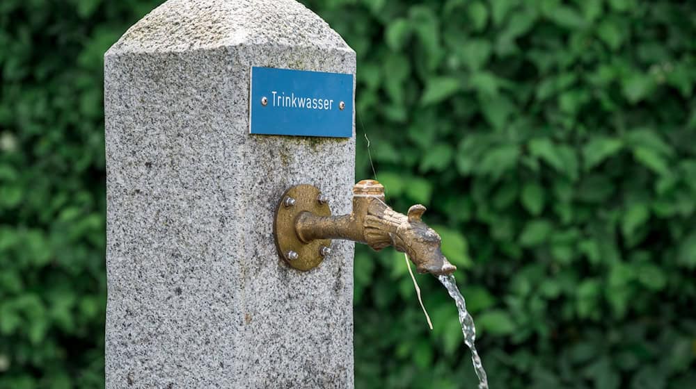 In Thüringen gibt es noch Brunnendörfer - ohne öffentliches Trinkwassernetz. (Symbolbild) / Foto: Daniel Vogl/dpa