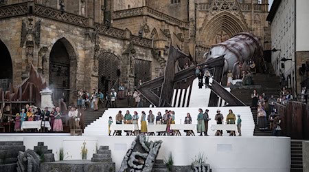 Das Musical «Anatevka» soll im AUgust viele Besucher nach Erfurt locken. / Foto: Hannes P. Albert/dpa