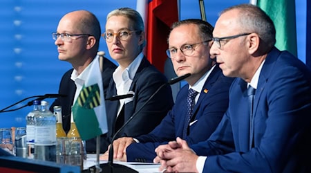 Thüringens AfD will ihr Wahlergebis in Politik umstetzen / Foto: Bernd von Jutrczenka/dpa