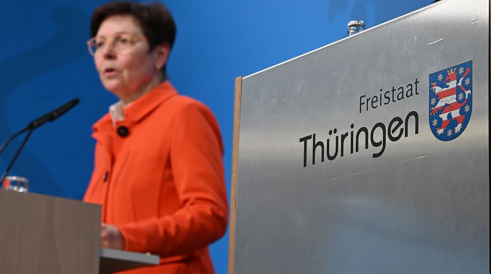 Finanzministerin Heike Taubert: Thüringen muss mehr sparen. / Foto: Martin Schutt/dpa