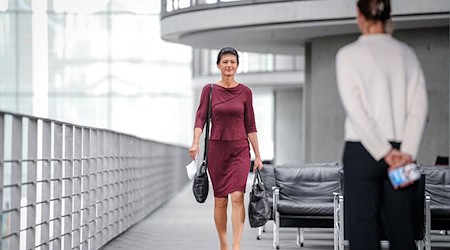 Sahra Wagenknecht lotet die Möglichkeiten einer Regierungsbeteiligung in Thüringen aus (Archivbild) / Foto: Kay Nietfeld/dpa