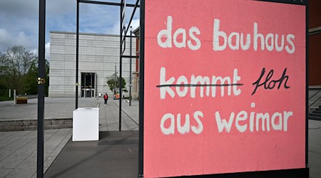 Die Sonderausstellung «Bauhaus und Nationalsozialismus» der Klassik Stiftung Weimar endet. Die Schau war in drei Teile gegliedert und in drei Häusern der Stiftung zu sehen. (Archivbild) / Foto: Martin Schutt/dpa