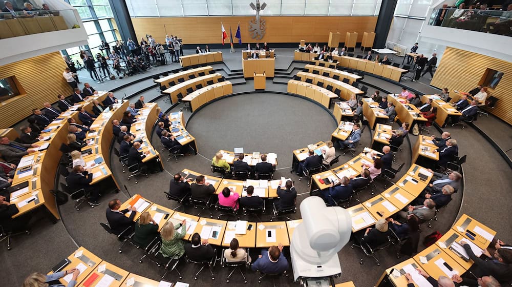 Die Thüringer AfD-Landtagsfraktion denkt über einen Corona-U-Ausschuss nach. (Symbolbild)  / Foto: Bodo Schackow/dpa