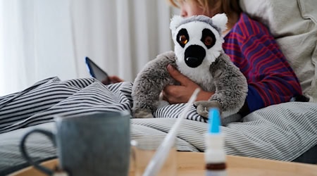 Mykoplasmen sorgen dieses Jahr für viele Infektionen bei Kindern. (Symbolbild) / Foto: Annette Riedl/dpa