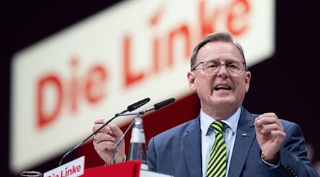 Der Linken-Politiker Bodo Ramelow redet seiner Partei ins Gewissen. / Foto: Hendrik Schmidt/dpa